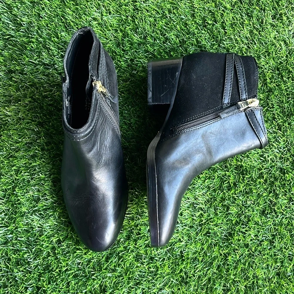 LAUREN RALPH LAUREN Darma Black Ankle Booties size 6.5 women’s